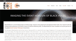 Desktop Screenshot of blackholecam.org